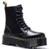 Jadon Thick-bottomed Hole Fleece Martin Boots Side Zipper British Short Boots Muffin Bottom Boots Cotton Shoes
