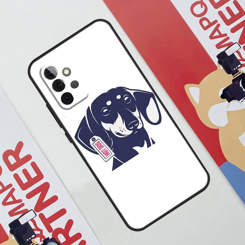 Dachshund Dog Case For Samsung Galaxy A36 A35 A55 A06 A16 A26 A56 A53 A32 A52 A33 A13 A14 A34 A54 A17 A15