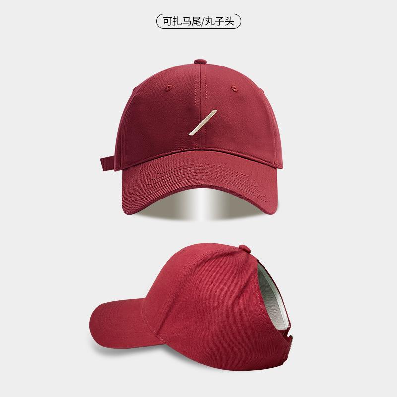 Empty top letter sunshade children hard top embroidery letters show face small sunscreen cap outdoor sports cap tide