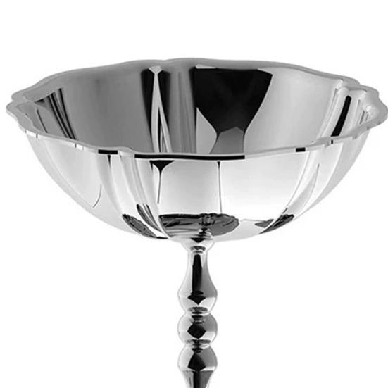 Stainless Steel Dessert Cup Retro Ice Cream Bowls Elegant Sorbet