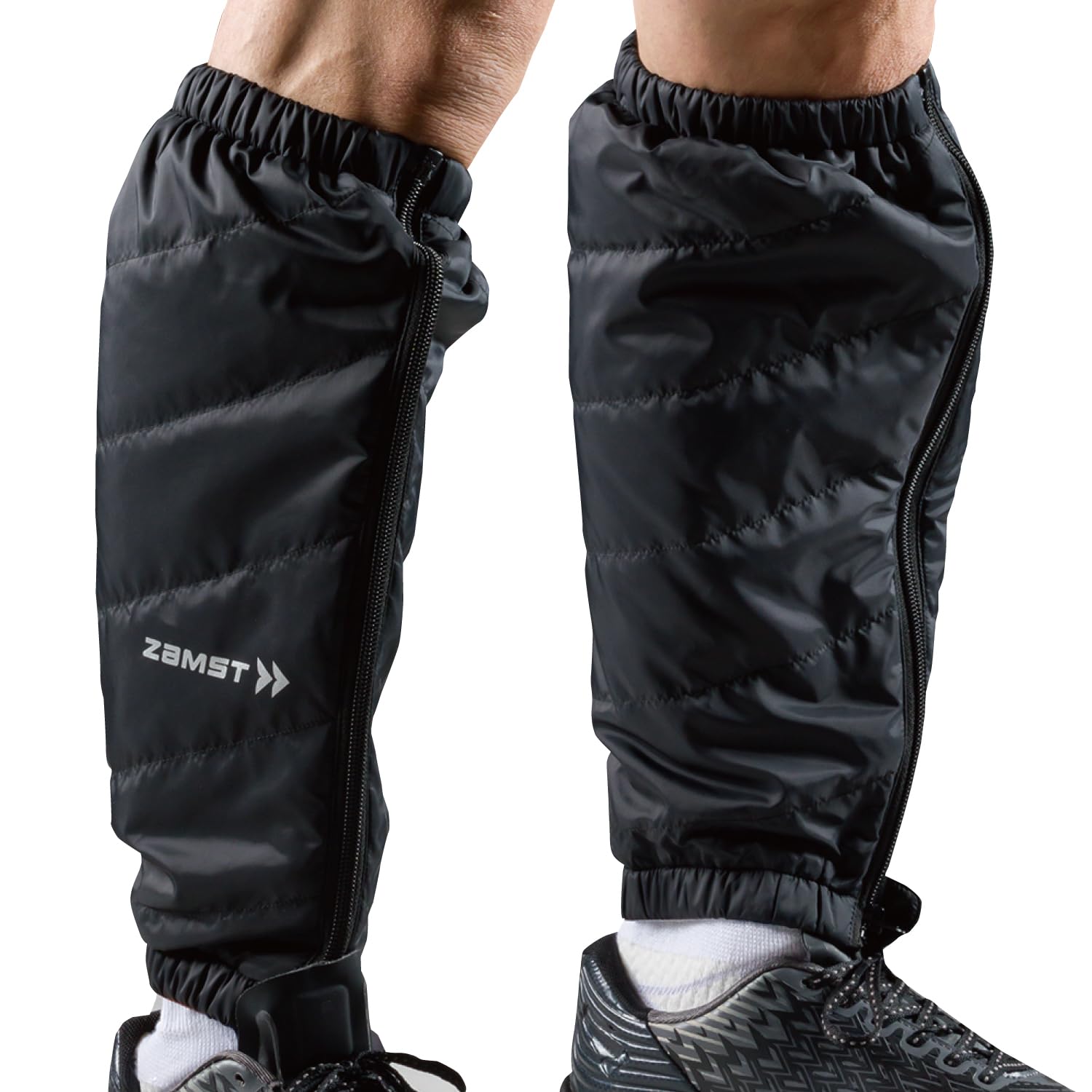 

ZAMST leg a favorite brand of volleyball player Yu are easy to put on and take provide excellent and keep your feet and stay in One size fits size are чёрный