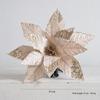 Decorative Flower Pick Artificial Poinsettia Poinsettia Tree Decoration  Christmas Tree Decorating