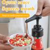 Oil Consumption Press Kitchen Seasoning Press Household Oil Pot Oil Consumption Bottle Pump Head Dosing Squeeze Nozzle