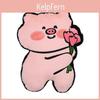 Cartoon Animal Flower Cushion Soft Plush Pillow For Kids Room Decor
