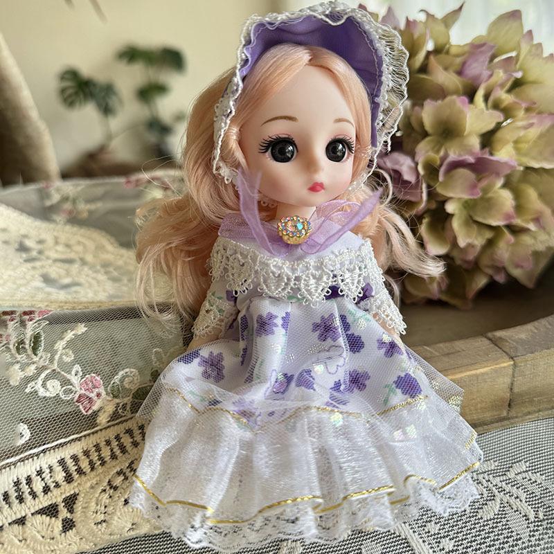 Cute Princess Lolita Doll Set Children Girls Dress Up Play Toy Gift Box