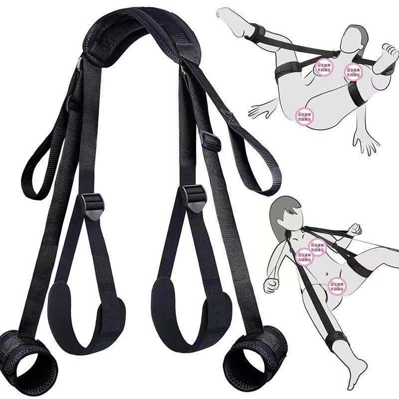 SM Multifunctional Erotic Restraints: Leg Straps, Handcuffs, and Body Position Bindings