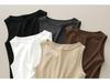 Summer Fashion Women's One-Shoulder Ribbed Sleeveless Top