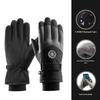 Fleece-Lined Waterproof Ski Gloves - Non-Slip, Touchscreen Compatible, for Men & Women, Thick, Windproof Winter Gloves for Cycling