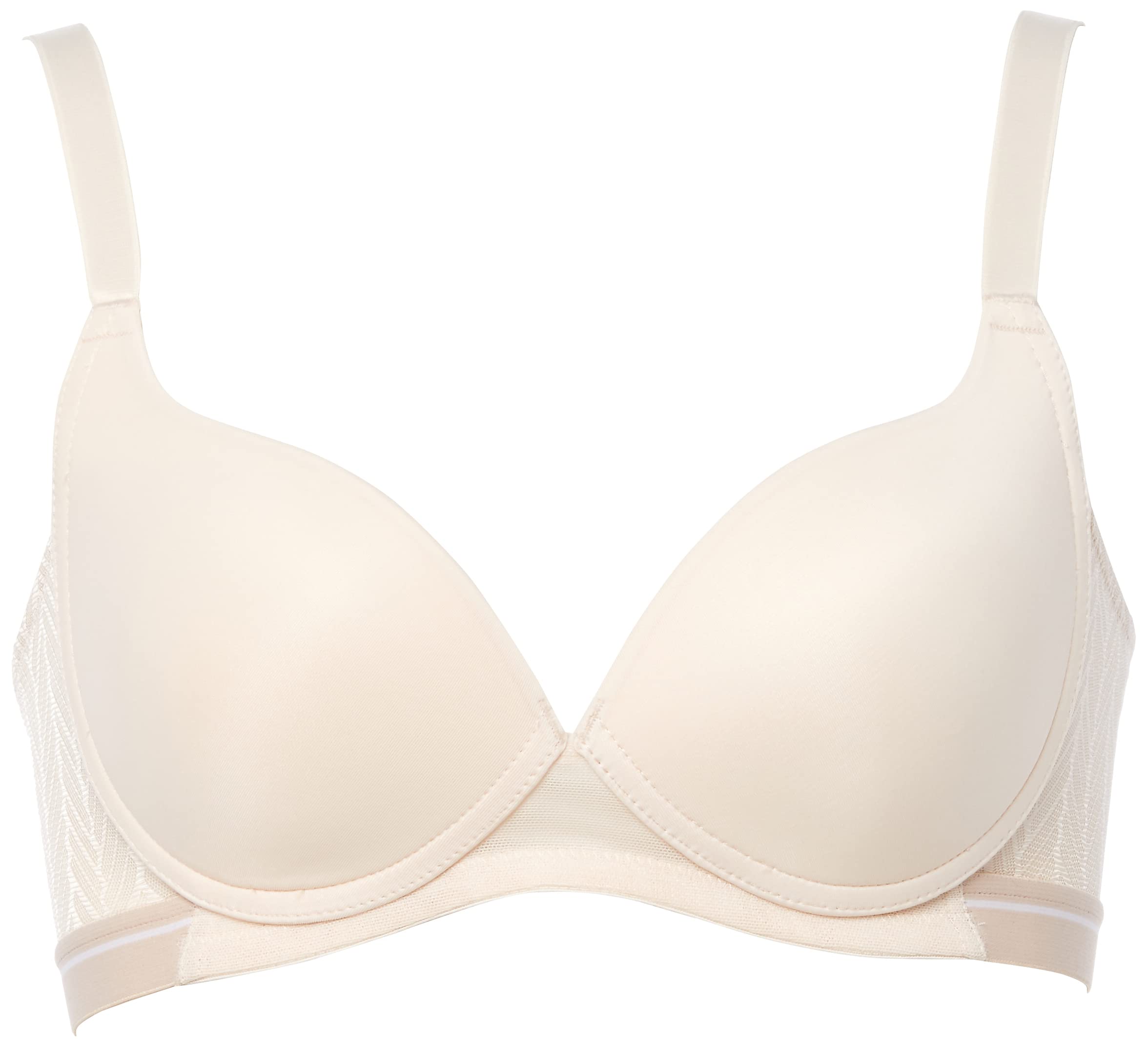 

Wonderbra Full Side Full Coverage Regular B80 Women s Cup, Wireless, Boned, Bra, WWBR1N40J, Beige,