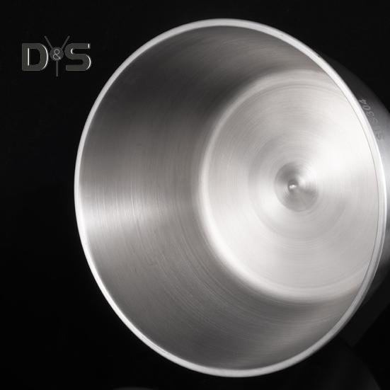 Filtru de salată din oțel inoxidabil cu coș de scurgere Bază anti-alunecare Buton de oprire Uscător de legume mare de 5,3 litri