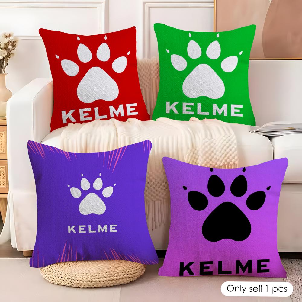 Luxury Fashion KKelme Cushion Cover Natural Linen Organic Fabric DoubleSided Printing Couch Pillow Covers Home Decor