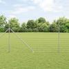 Field Fence vidaXL 1.5x25 M Galvanized Steel 3351436