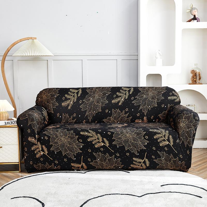 Premium 1pc Classic Stretch Sofa Cover Elastic Printed Sofa Slipcover for Armchair to Sectional Sofas Adjustable Polyester Sofa Couche 1pc Single seat 3300₽