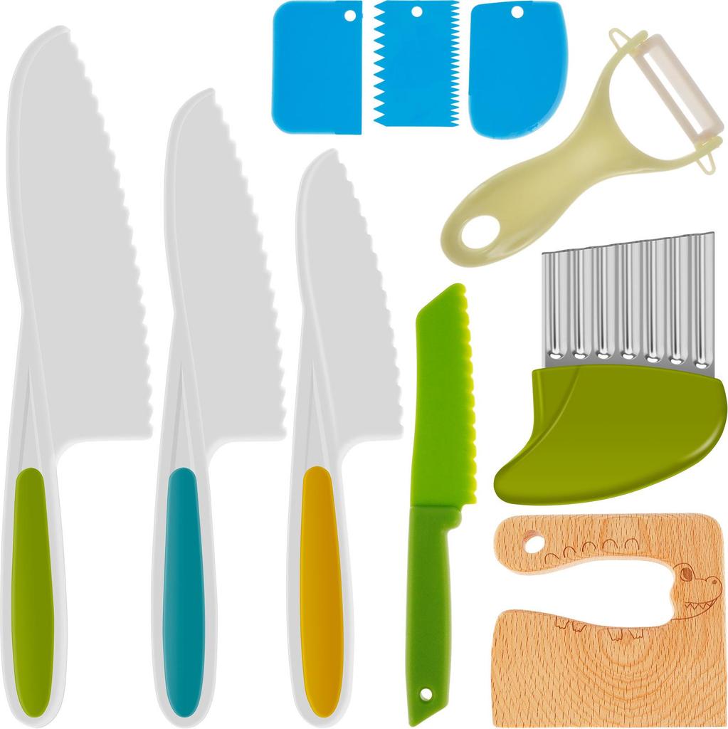 Children's Toy Knife Set for Early Education - Safe Cutting Tools for Kindergarten and Vegetable Play