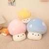 Simulated Mushroom Ornaments Creative Plush Toys Dolls Children's Cute Small Hanging Ornaments Girls Decoration Gifts