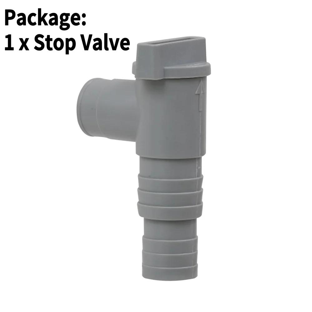 

ПВХ Адаптер для насоса фильтра бассейна 32 мм Клапан поршневой для бассейна Вкл/Выкл Герметичный Запасной Адаптер шланга для бассейна для наружных деталей