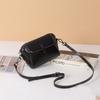 Cowhide crossbody small bag women's new trendy fashion versatile shoulder shell bag niche light luxury leather women's bag