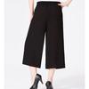 Mom's Summer Wide-Leg Ice Silk Pants for Middle-Aged and Elderly Women: High-Waisted, Elastic, Cropped Bell Bottoms for Square Dancing.