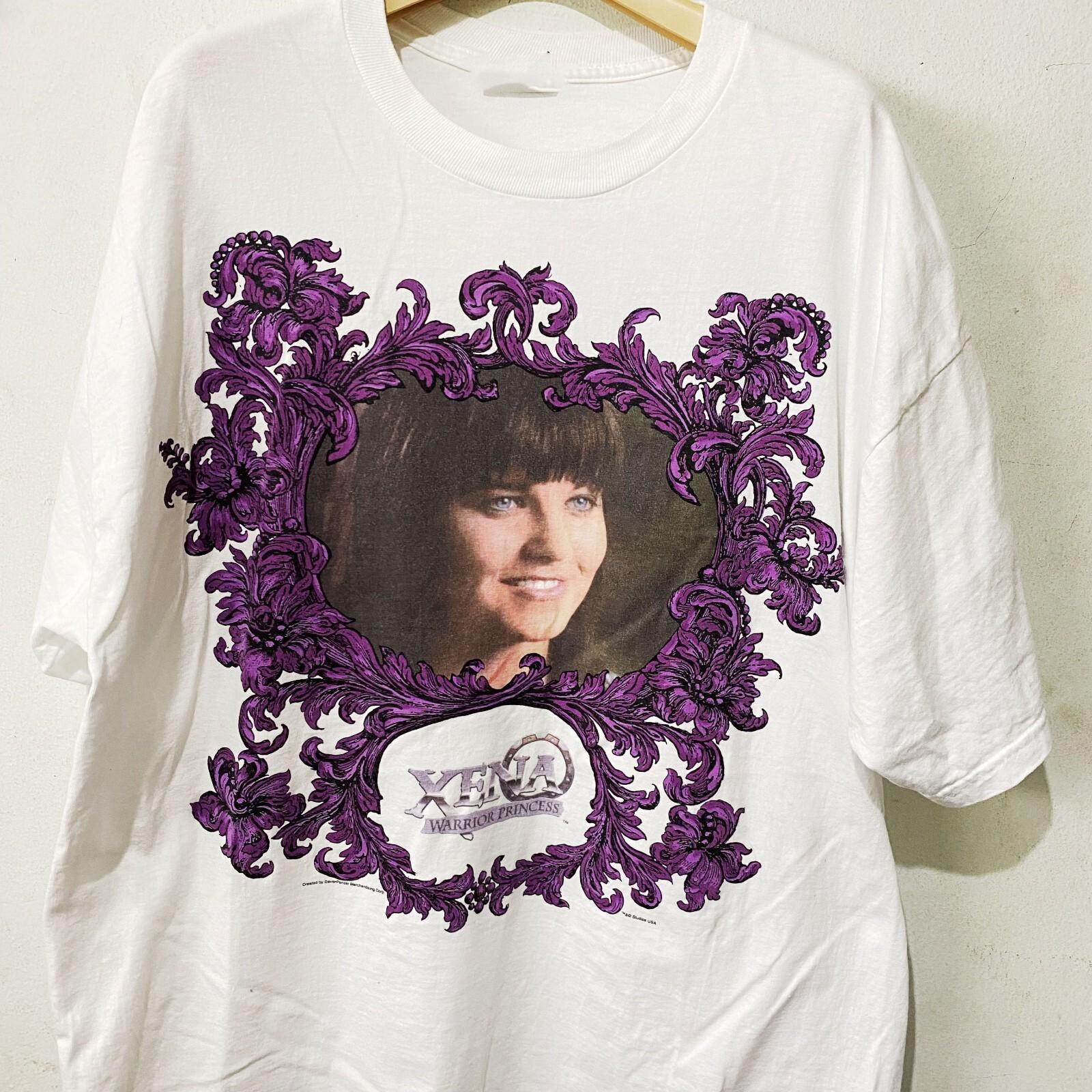hOT Xena Warrior Princess White Color 100% Cotton Shirt UnisEX XL