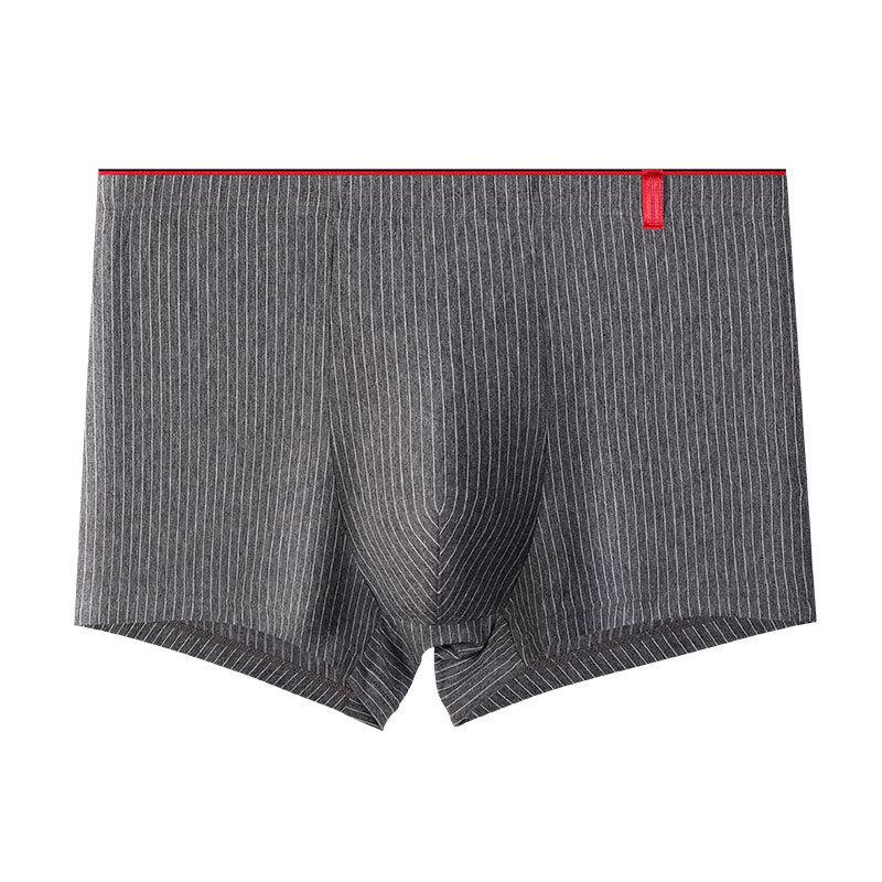 Men's Cotton Striped Boxer Shorts - Comfortable Fit