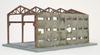 TOMYTEC GeoColle Combat Series DCM01 Destroyed Factory Plastic Model Kit 311881 1/144 Pre-painted