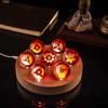 Anime Naruto Night Light Writes Wheel Eye Crystal Ball Sasuke Desktop Decor Ornaments Led Night Lamp Home Atmosphere Lights