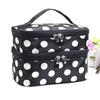 Borsa Trucco Grande Capacità Doppia Cerniera Borsa Cosmetica da Donna Pochette da Bagno Organizzatore da Viaggio per Articoli da Toeletta Impermeabile Portaoggetti Porta Trucco