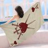 Ace of Spade Microfiber Beach Towel Absorbent Quick Dry Soft Yoga Swimming Resort Mountain Climbing Towel
