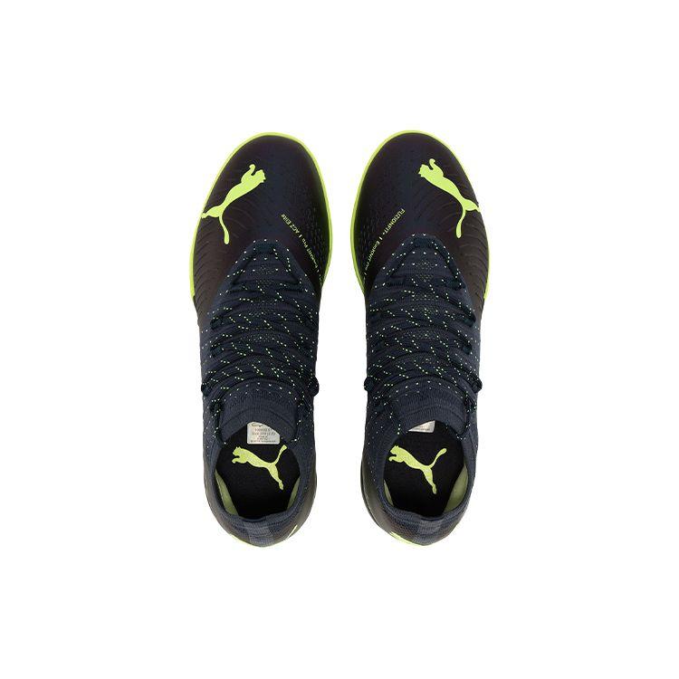 Puma Future Z 1.4 Pro Cage Comfortable Low-Top AG (Rubber Short Studs) Artificial Turf Soccer Shoes Men Soccer Shoes Purple Yellow 106992-01