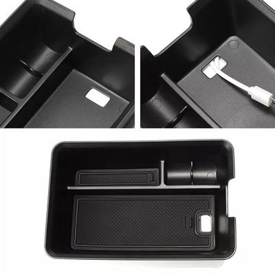 Interior Organizer Armrest Storage Box Anti-corrosion Feature Compact Size 15*10*5cm Easy Tallation Made Of ABS Material