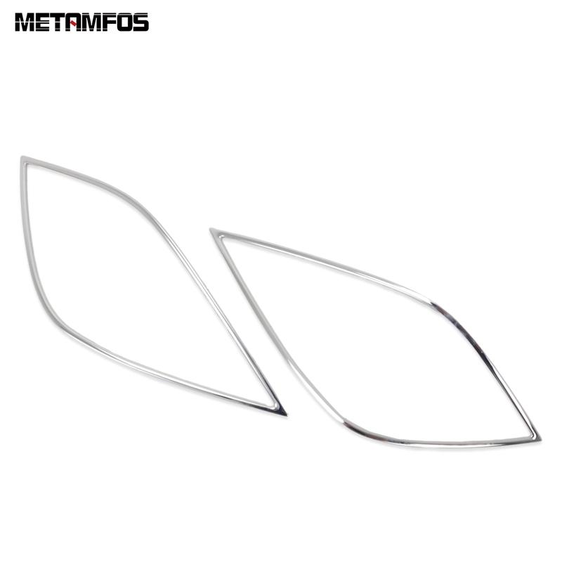 For Toyota Camry SE XSE 2018   Chrome Front Fog Light Lamp Cover Trim Foglight Foglamp Grille Trim Exterior Accessories