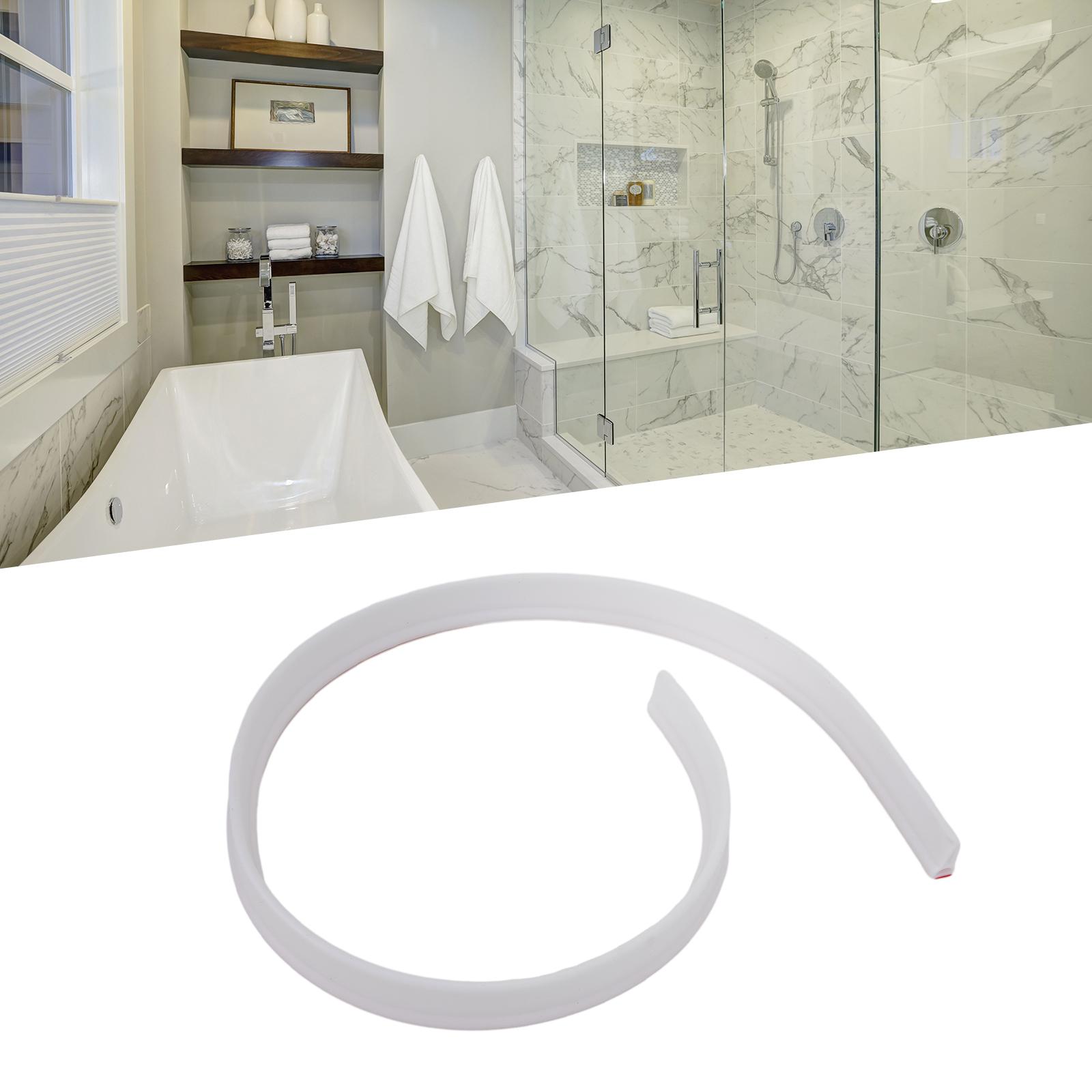 Shower Dam Barrier Water Stopper Barrier Seal Strip Shower Dam Barrier Shower Barrier Dam Countertop Water Stopper China Mainland
