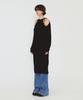 Daiaegeuneol Ribbon Strap Hole Knit (Black)