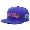 Boston Haftowana Czapka Baseballowa Outdoorowe Sporty Płaska Czapka Letnia Osłona Przeciwsłoneczna Czapka Hip Hop