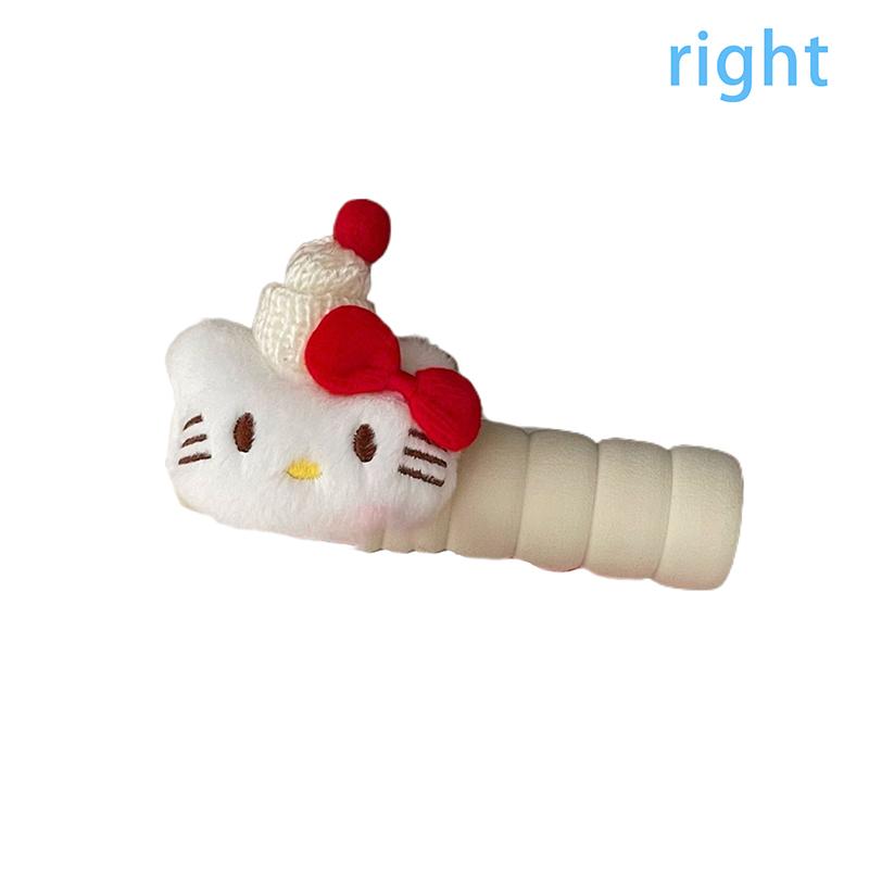 

1Pc Crooked Mouth Bear Door Handle Protective Cover Cat Winter Antifreeze Hands Cartoon Home Room Antistatic Decoration Gift