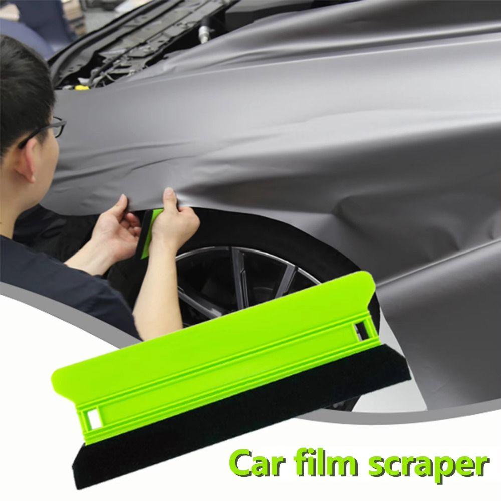 2Pcs Scratch-Free Car Film Scraper Felt Edge Wallpaper Smoother Vinyl Decal Applicator  Window Film