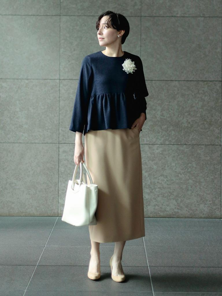 LIFE STORE by Skirt Long Skirt BEIGE S [BEEMING BEAMS] (S-L) Women's