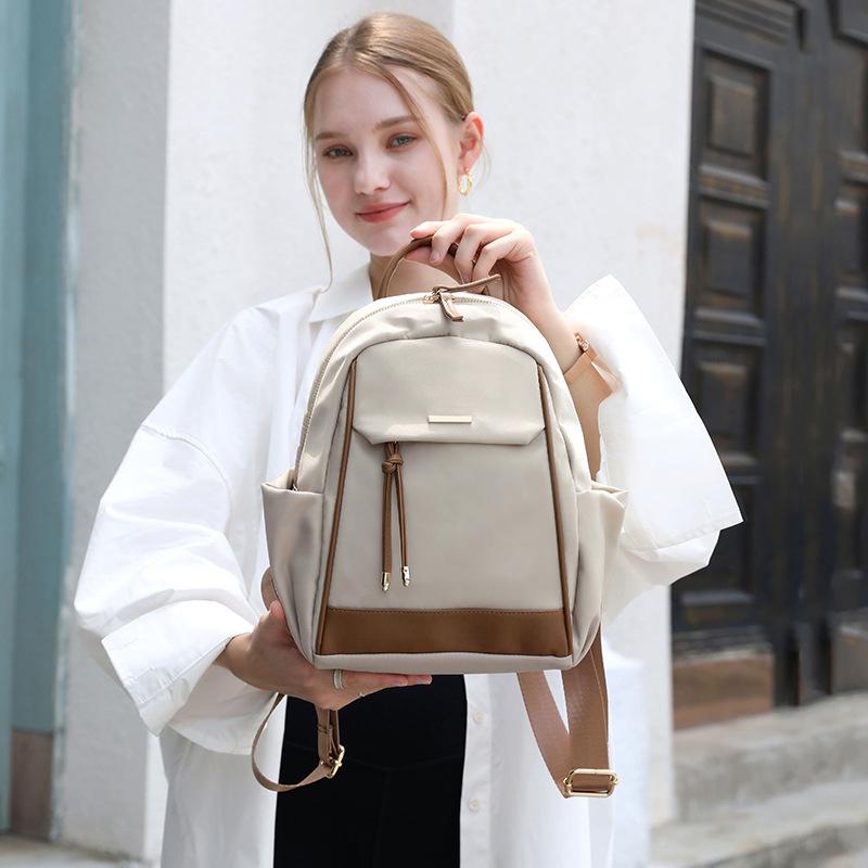 Backpack Women's 2025 New Fashion Lightweight Women's Bag Women's Backpack Oxford Cloth Travel School Bag Bag Tide