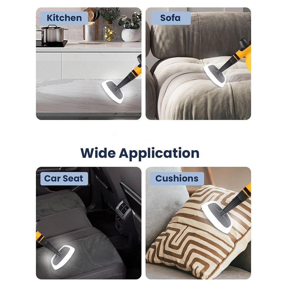 5ks NOVÉ Víceúčelové podložky pro parní čistič Opakovaně použitelné Odolné podložky pro parní mop Mikrovlákno Univerzální parní utěrka Kuchyň