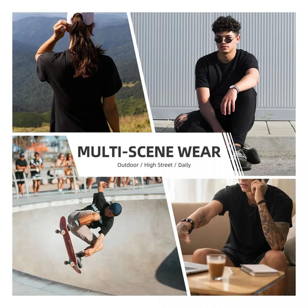 Marcus And Martinus Norway Hip Hop Short Sleeve T-Shirts Washed Tops Tees Streetwear T Shirt Casual for Men Women
