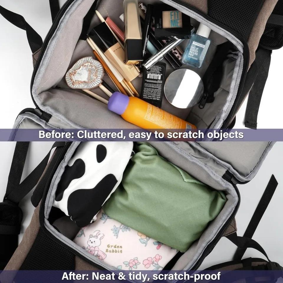 Portable Magic Cloth Makeup Bag Camera Lens Wrapping Cloth Patch Cloth Storage Bag Self-adhesive Multi-purpose Storage Accessory