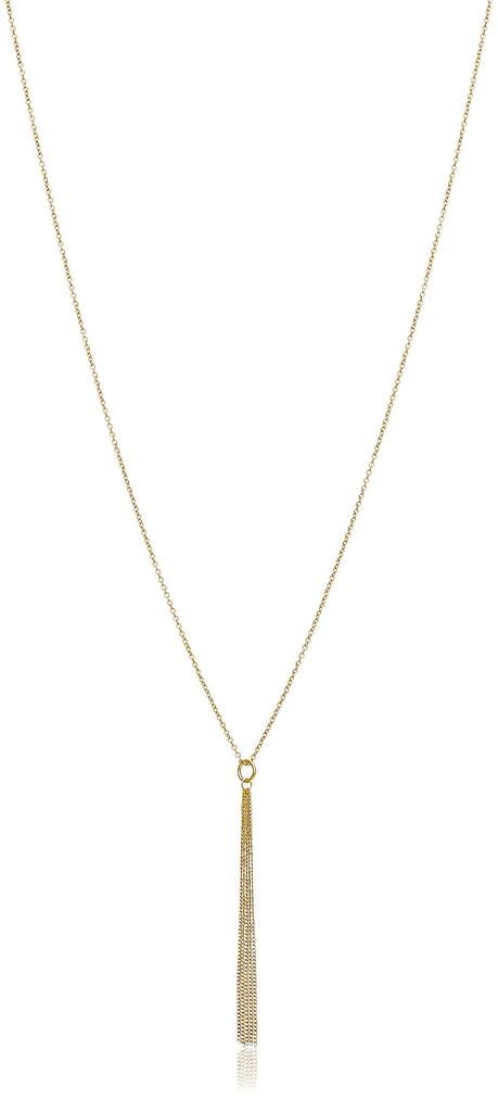 Estelle Silver Yellow Gold Plated Necklace (Web Exclusive) 0773-0561-0019-0000