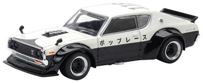 Genesis Company POP RACE Skyline V8 Drift NPA Style Finished Model PR640252 1/64 GT-R (Kenmeri) -