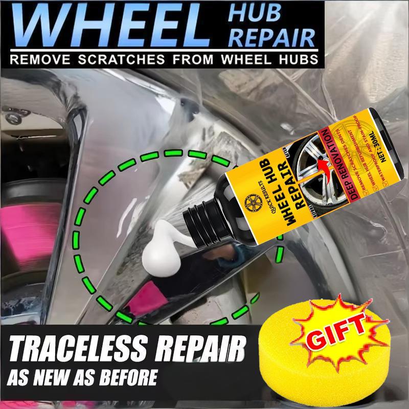 Automobile Wheel Rim Scratch Reconditioning Paste, Tire Rim Scratch Paint Repair Paste - Aluminum Alloy Wheel Hub Repair