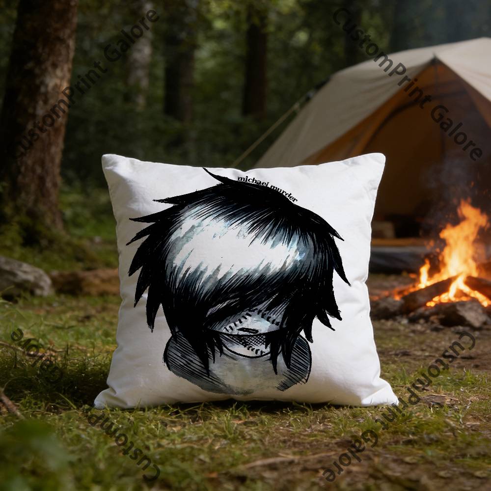 I Love Emo Boys Polyester Printed Pillow Cover Square 30 35 40 45 50 55 cm Soft for Sofa Bed Car Home Decor