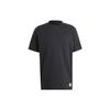 Adidas T Shirts Unisex Black Crew Neck Moderate Straight Fit IS7490