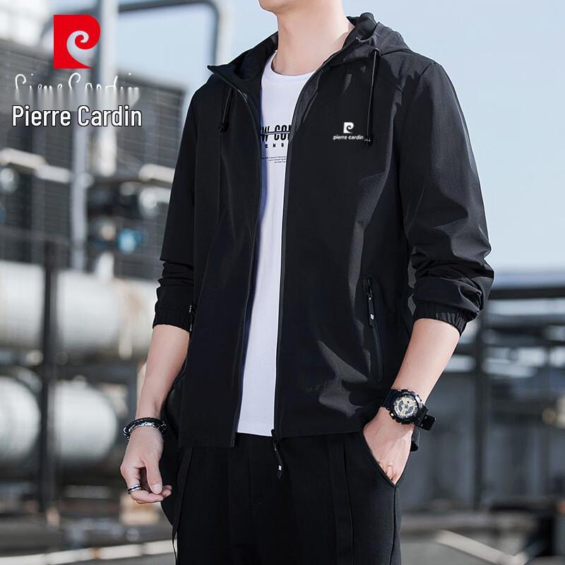 Pierre Cardin Men s Hooded Casual Jacket M