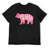 Mama Bear Strong and Sweet T-Shirt Quick Drying Custom Shirt Hippie Clothes Mens Clothing