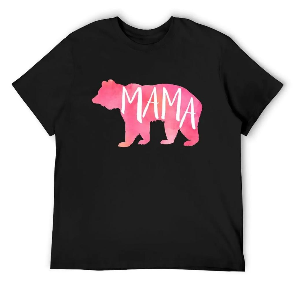 Mama Bear Strong and Sweet T-Shirt quick drying custom shirt hippie clothes mens clothing