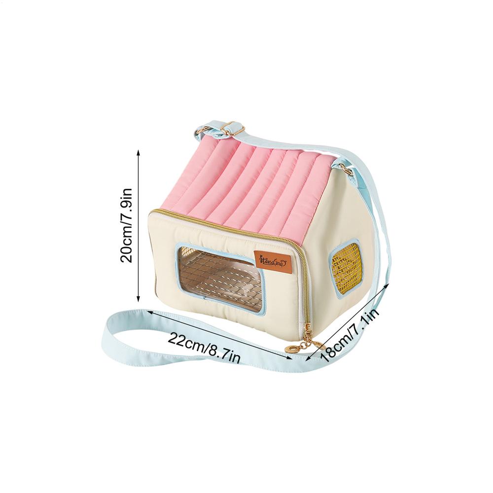 

Bird Carrier With Stainless Steel Tray Portable Warm Breathable Pet Bag Bird Carrier Travel Cage For Animal Pigeon Offices